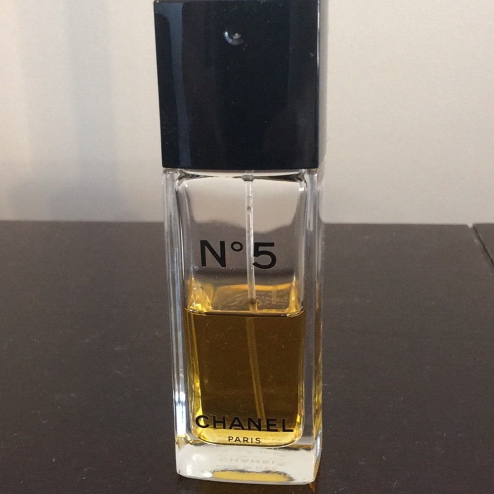 1/2 1.7oz bottle Chanel No 5 Eau De Toilette